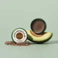 SKINFOOD Avocado & Sugar Lip Scrub tégely avokádóval és textúrával