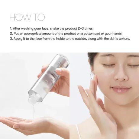 VT Cosmetics Reedle Shot Synergy Sparkling Toner arcra felvitele